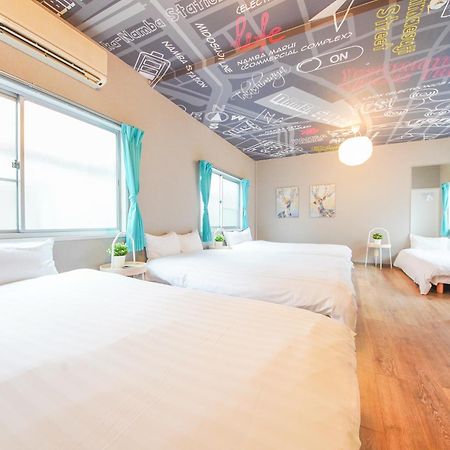 Ferienwohnung Sanacion Namba 難波千日前の5Ldk120平米 駅徒歩2分 広々バルコニーでバーベキューも可能 Ōsaka Exterior foto